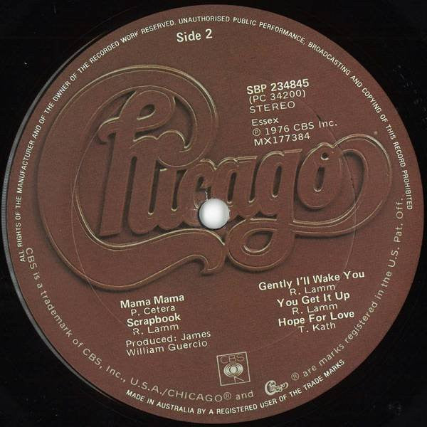 Chicago – Chicago X LP vinyl record, image 6 of 6