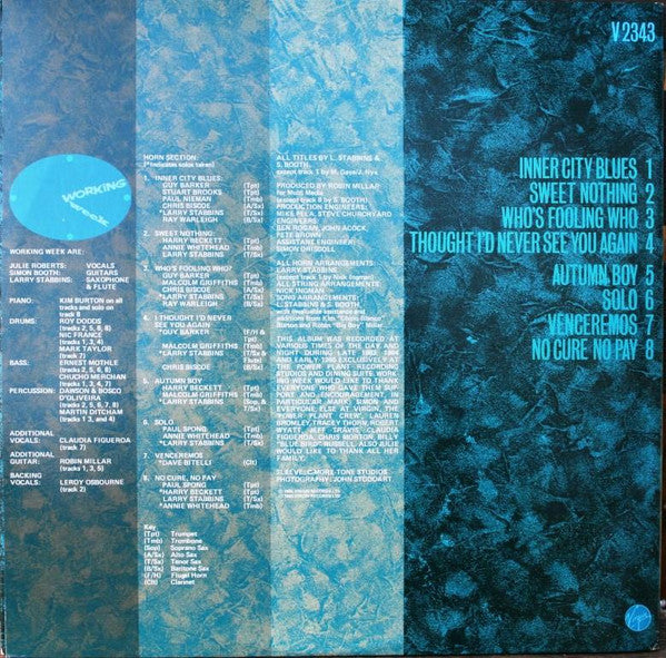 Working Week – Working Nights LP vinyl record, image 2 of 4