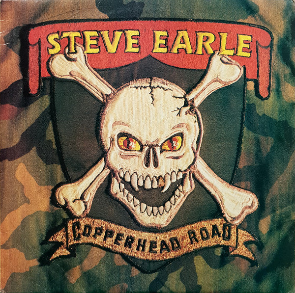 Steve Earle – Copperhead Road LP vinyl record, image 1 of 6
