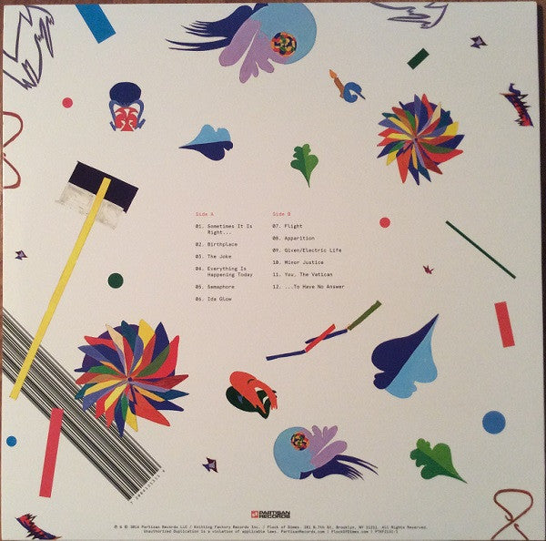 Flock Of Dimes – If You See Me, Say Yes LP vinyl record, image 2 of 8