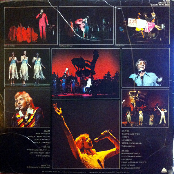 Barry Manilow – Live (2xLP) LP vinyl record, image 4 of 10