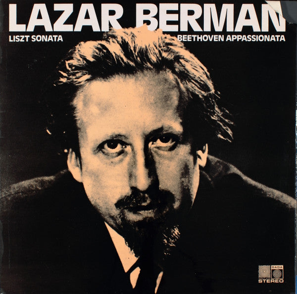 Lazar Berman, Franz Liszt, Ludwig van Beethoven – Sonata In B Minor • Appassionata LP vinyl record, image 1 of 4