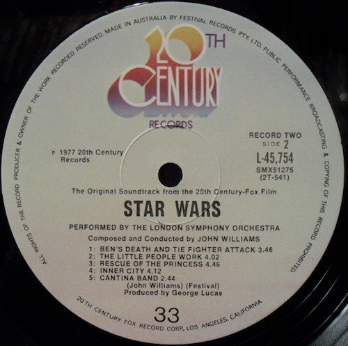 John Williams, London Symphony Orchestra – Star Wars (2xLP) LP vinyl record, image 8 of 10