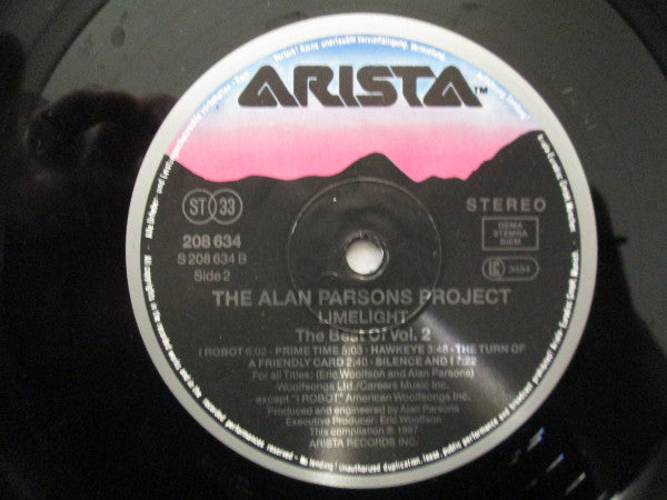 The Alan Parsons Project – Limelight - The Best Of Vol.2 LP vinyl record, image 4 of 7