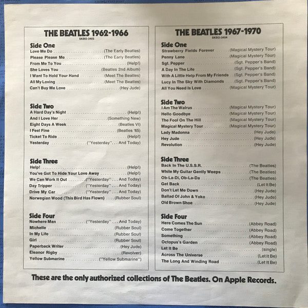 The Beatles – 1967-1970 (2xLP) LP vinyl record, image 9 of 9