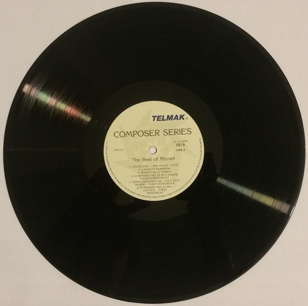 Wolfgang Amadeus Mozart – The Best Of Mozart LP vinyl record, image 4 of 4