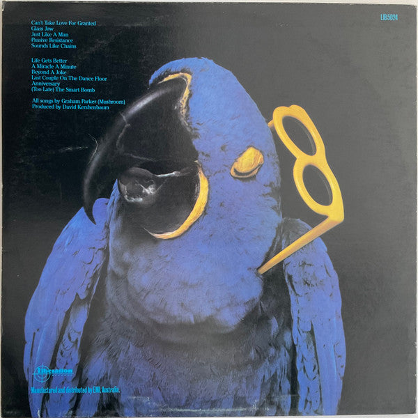 Graham Parker – The Real Macaw LP vinyl record, image 2 of 6