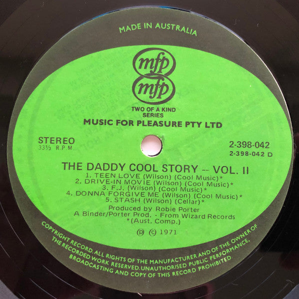 Daddy Cool – The Daddy Cool Story (2xLP) LP vinyl record, image 6 of 6