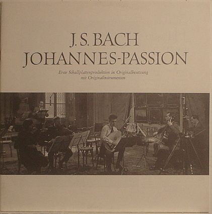 Johann Sebastian Bach, Nikolaus Harnoncourt, Kurt Equiluz, Max van Egmond, Die Wiener Sängerknaben, Chorus Viennensis, Concentus Musicus Wien – Johannes~Passion (3xLP) LP vinyl record, image 3 of 9