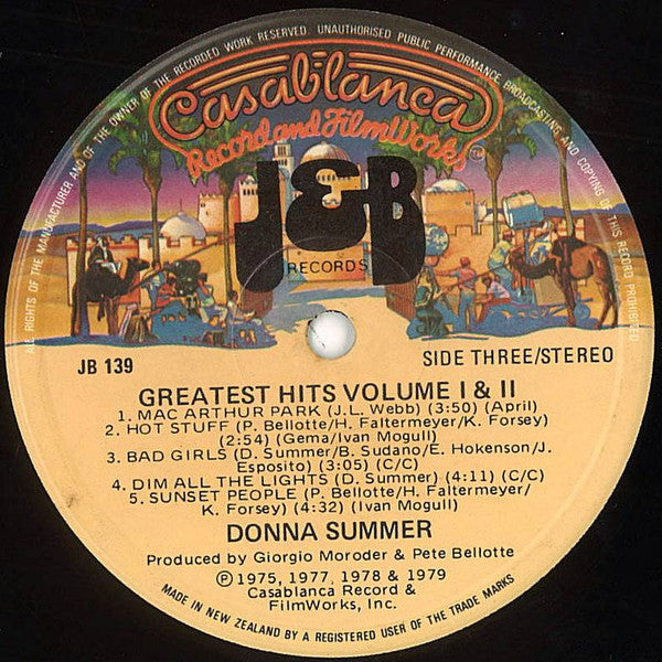 Donna Summer – Greatest Hits Volumes I & II (2xLP) LP vinyl record, image 5 of 6