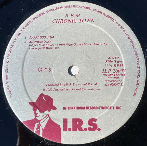 R.E.M. – Chronic Town 12" vinyl record, image 4 of 6