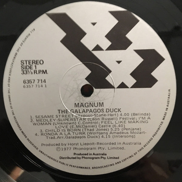 Galapagos Duck – Magnum LP vinyl record, image 3 of 4