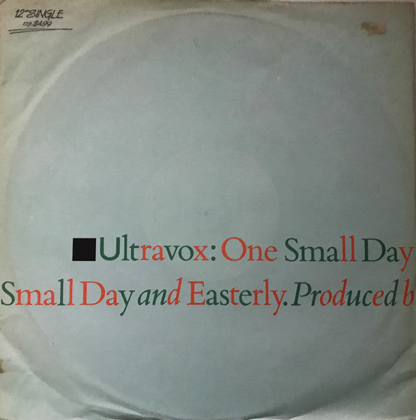 Ultravox – One Small Day 12" vinyl record, image 1 of 4