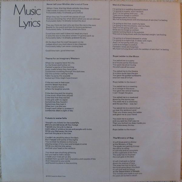 Jack Bruce – Songs For A Tailor LP vinyl record, image 5 of 7