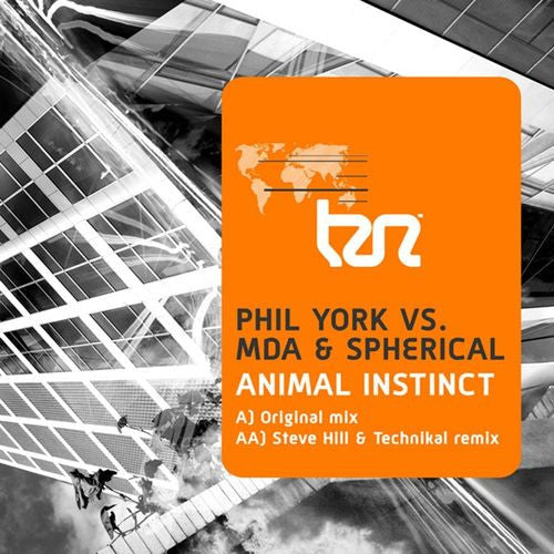 Phil York, MDA & Spherical – Animal Instinct 12" vinyl record, image 1 of 2