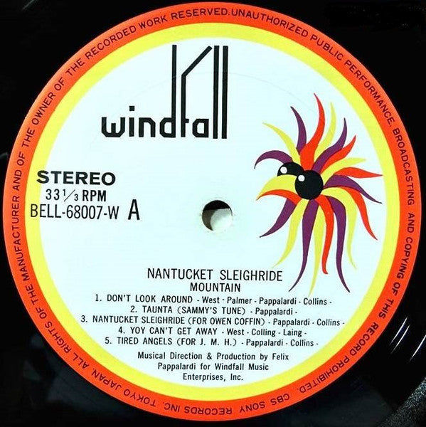Mountain – Nantucket Sleighride LP vinyl record, image 6 of 10