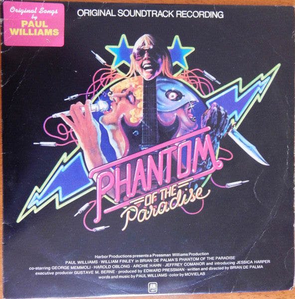 Various – Phantom Of The Paradise - Original Soundtrack Recording LP vinyl record