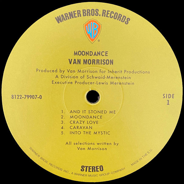 Van Morrison – Moondance LP vinyl record, image 4 of 6
