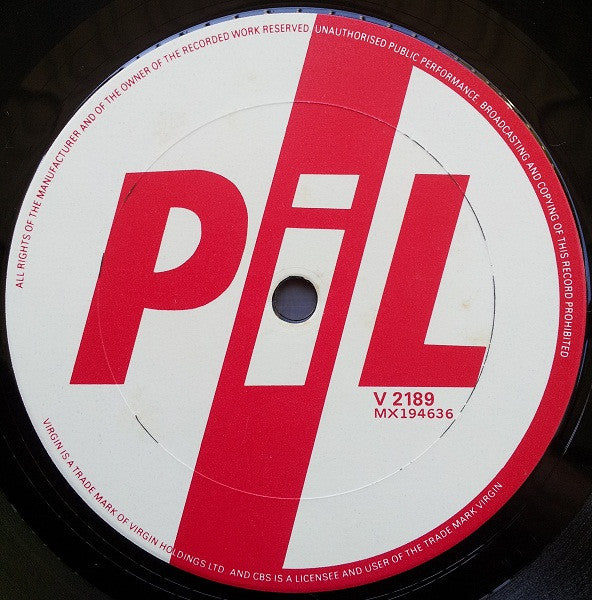 Public Image Limited – The Flowers Of Romance LP vinyl record, image 4 of 5