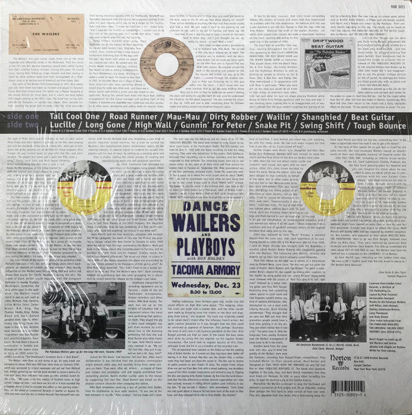 The Wailers – The Fabulous Wailers LP vinyl record, image 2 of 4