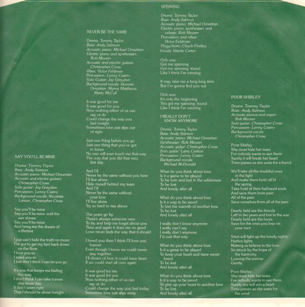 Christopher Cross – Christopher Cross LP vinyl record, image 5 of 6