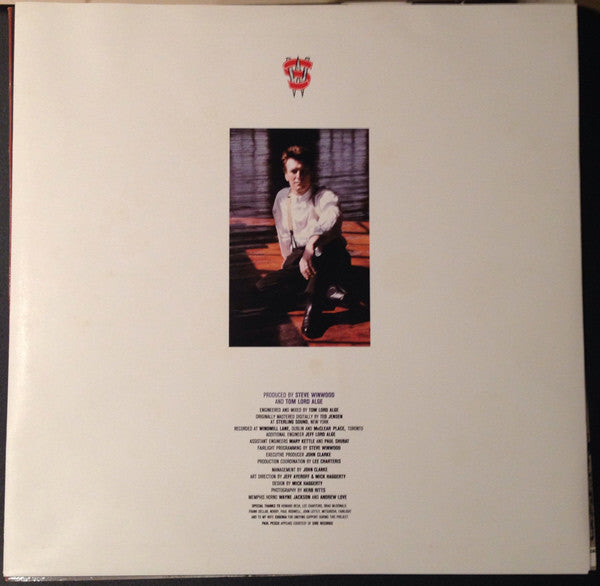 Steve Winwood – Roll With It LP vinyl record, image 4 of 6