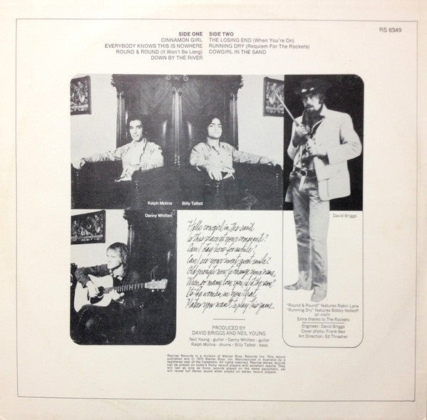 Neil Young, Crazy Horse – Everybody Knows This Is Nowhere LP vinyl record, image 2 of 4