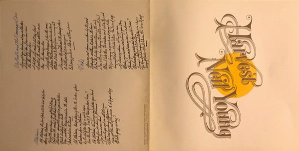 Neil Young – Harvest LP vinyl record, image 7 of 7