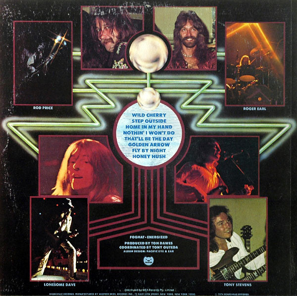 Foghat – Energized LP vinyl record, image 2 of 3