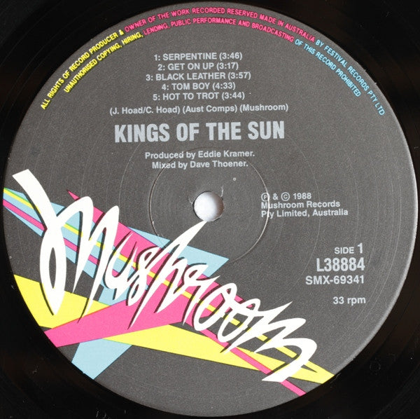 Kings Of The Sun – Kings Of The Sun LP vinyl record, image 2 of 6