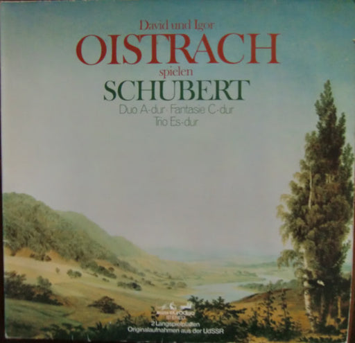 David Oistrach, Igor Oistrach, Franz Schubert – David & Igor Oistrach Spielen Schubert: Duo A-dur • Fantasia C-dur • Trio Es-dur (2xLP) LP vinyl record