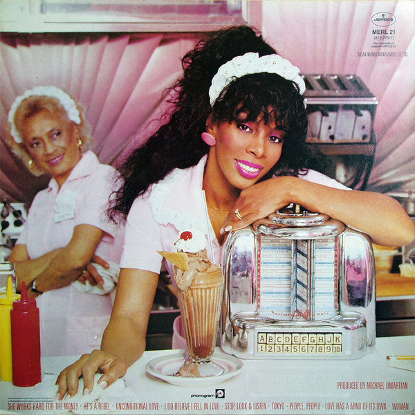 Donna Summer – She Works Hard For The Money LP vinyl record, image 2 of 6