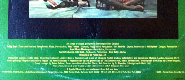 Osibisa – Osibirock LP vinyl record, image 3 of 5