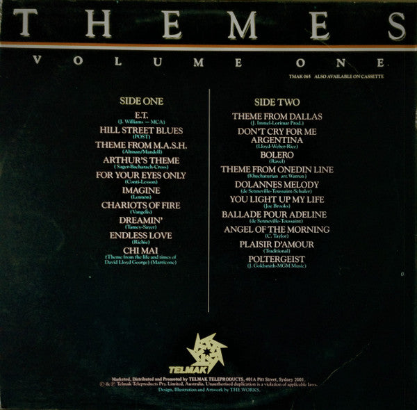 The Steve Gray Orchestra – Themes Volume One LP vinyl record, image 2 of 5