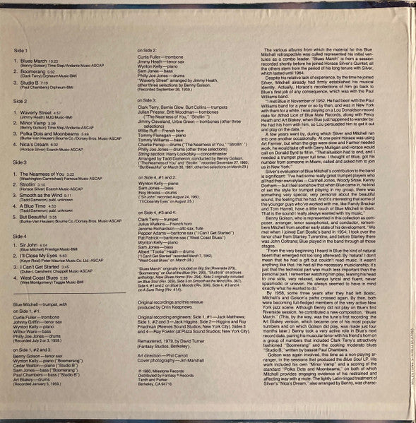 Blue Mitchell – A Blue Time (2xLP) LP vinyl record, image 2 of 5