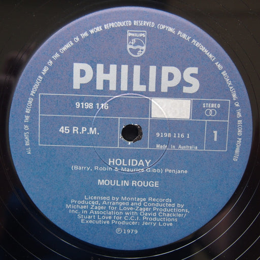 Moulin Rouge – Holiday / Run To Me 12" vinyl record, image 1 of 3