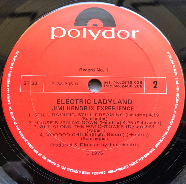 The Jimi Hendrix Experience – Electric Ladyland (2xLP) LP vinyl record, image 6 of 8