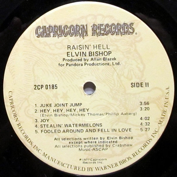 Elvin Bishop – Raisin' Hell (2xLP) LP vinyl record, image 6 of 8