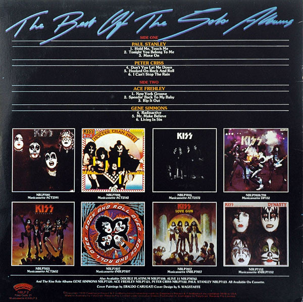 Kiss – The Best Of The Solo Albums LP vinyl record, image 2 of 4