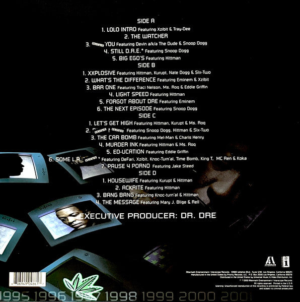 Dr. Dre – 2001 (2xLP) LP vinyl record, image 2 of 9