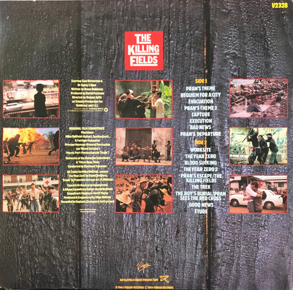 Mike Oldfield – The Killing Fields (Original Film Soundtrack) LP vinyl record, image 2 of 4