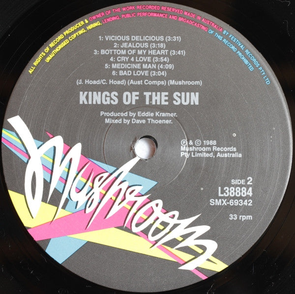 Kings Of The Sun – Kings Of The Sun LP vinyl record, image 3 of 6