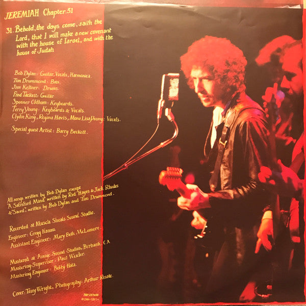 Bob Dylan – Saved LP vinyl record, image 3 of 6