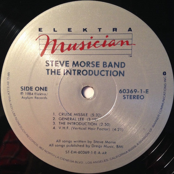 Steve Morse Band – The Introduction LP vinyl record, image 3 of 4