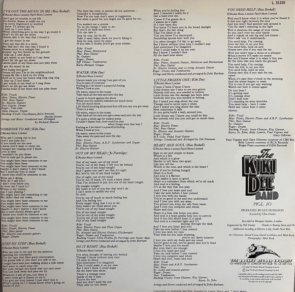 The Kiki Dee Band – I've Got The Music In Me LP vinyl record, image 5 of 6