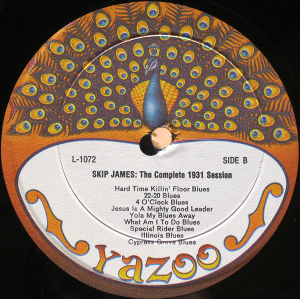 Skip James – The Complete 1931 Session LP vinyl record, image 4 of 5