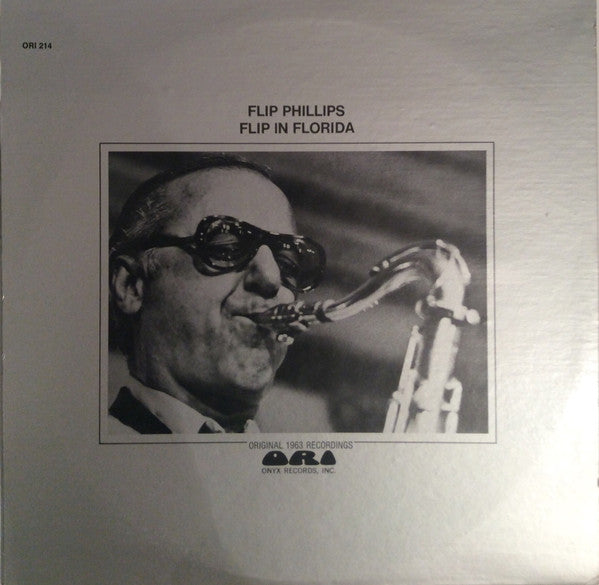 Flip Phillips – Flip In Florida (Original 1963 Recordings) LP vinyl record, image 1 of 3