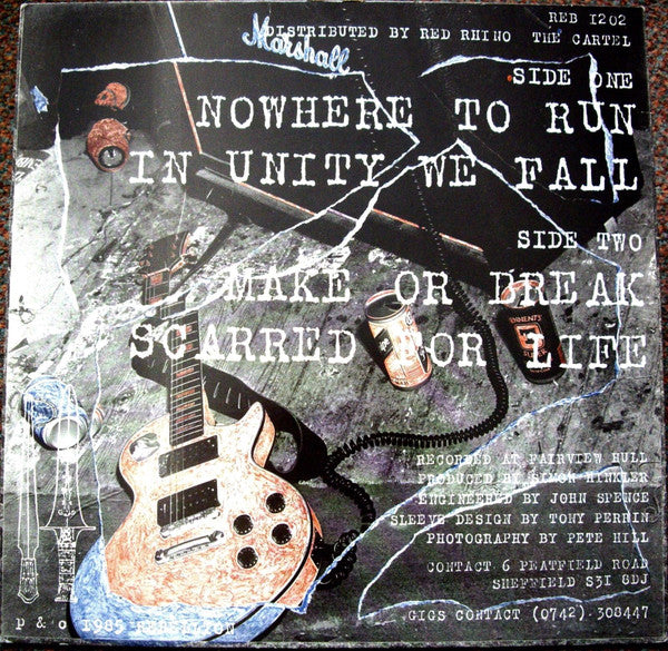 Mau Maus – Nowhere To Run 12" vinyl record, image 2 of 4