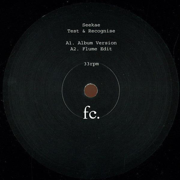 Seekae – Test & Recognise 12" vinyl record, image 3 of 4