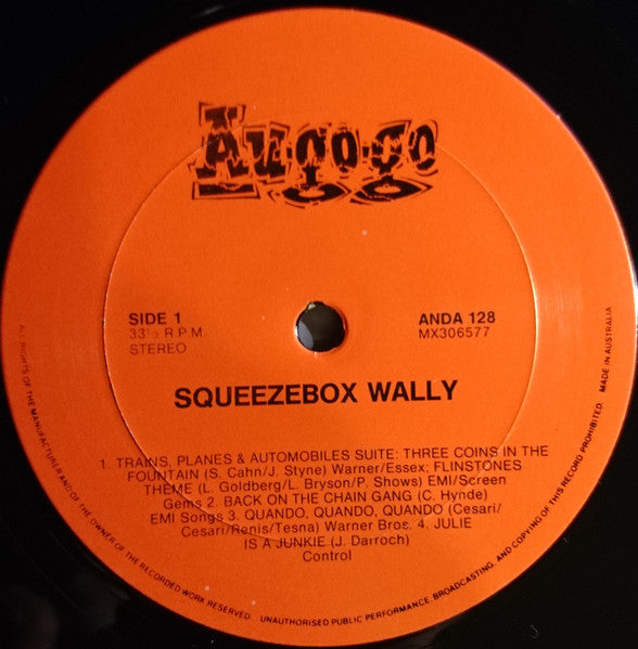 Mark Wallace – Squeezebox Wally LP vinyl record, image 3 of 4